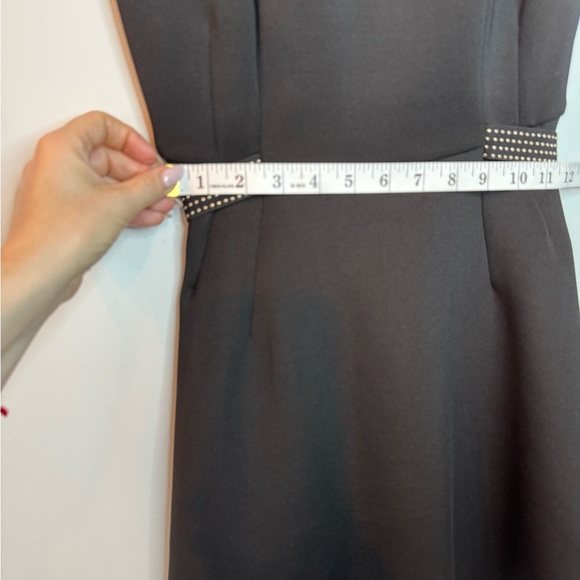 Perfect Little Black Dress | Cinched Waist & Studded Belt | Size S - Picture 14 of 17